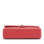 Red Leather Chanel Flap Bag