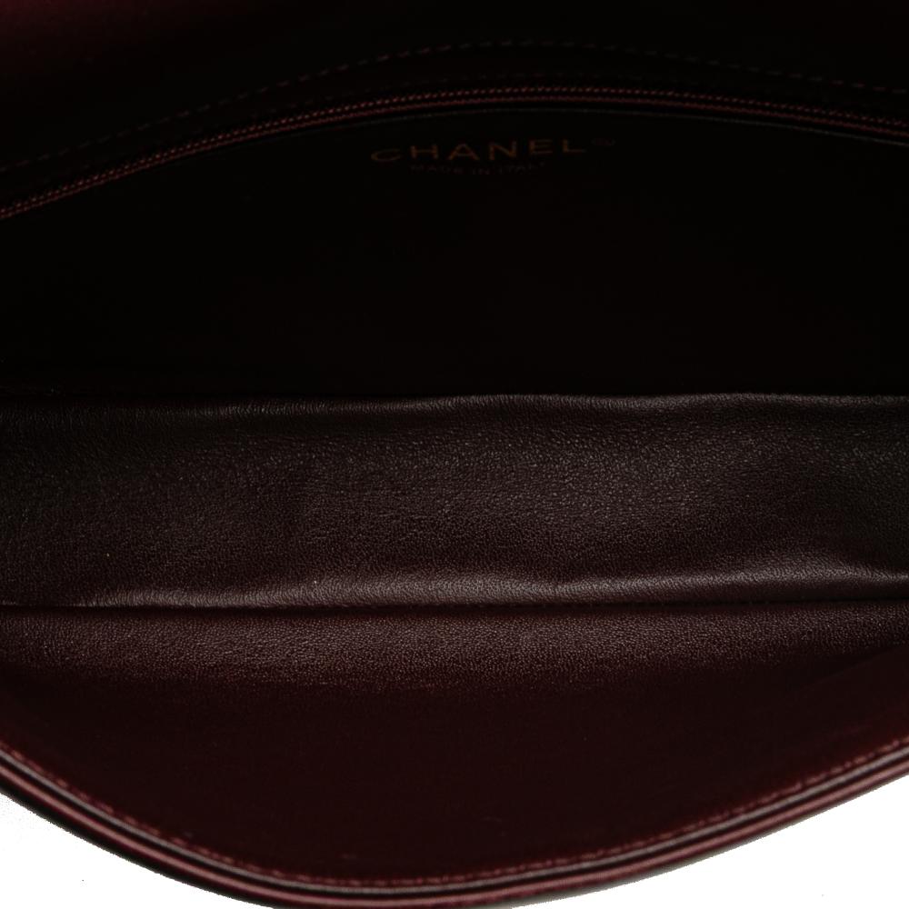 Red Leather Chanel Flap Bag