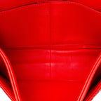 Red Leather Chanel Flap Bag