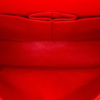 Red Leather Chanel Flap Bag