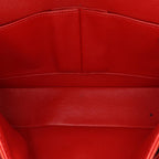 Red Leather Chanel Flap Bag