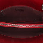 Red Leather Chanel Flap Bag