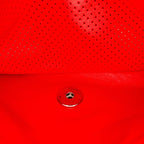 Red Leather Chanel Flap Bag