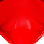 Red Leather Chanel Flap Bag