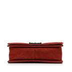 Red Leather Chanel Flap Bag