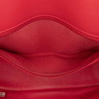 Red Leather Chanel Flap Bag