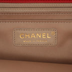 Red Leather Chanel Flap Bag