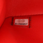 Red Leather Chanel Flap Bag