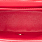Red Leather Chanel Flap Bag