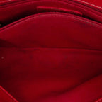 Red Leather Chanel Flap Bag