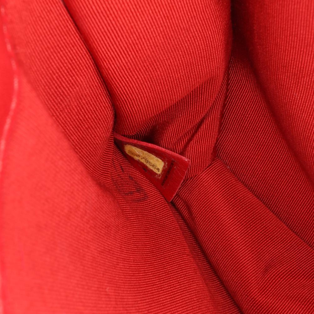 Red Leather Chanel Flap Bag