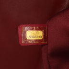 Red Leather Chanel Flap Bag