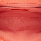 Red Leather Chanel Flap Bag