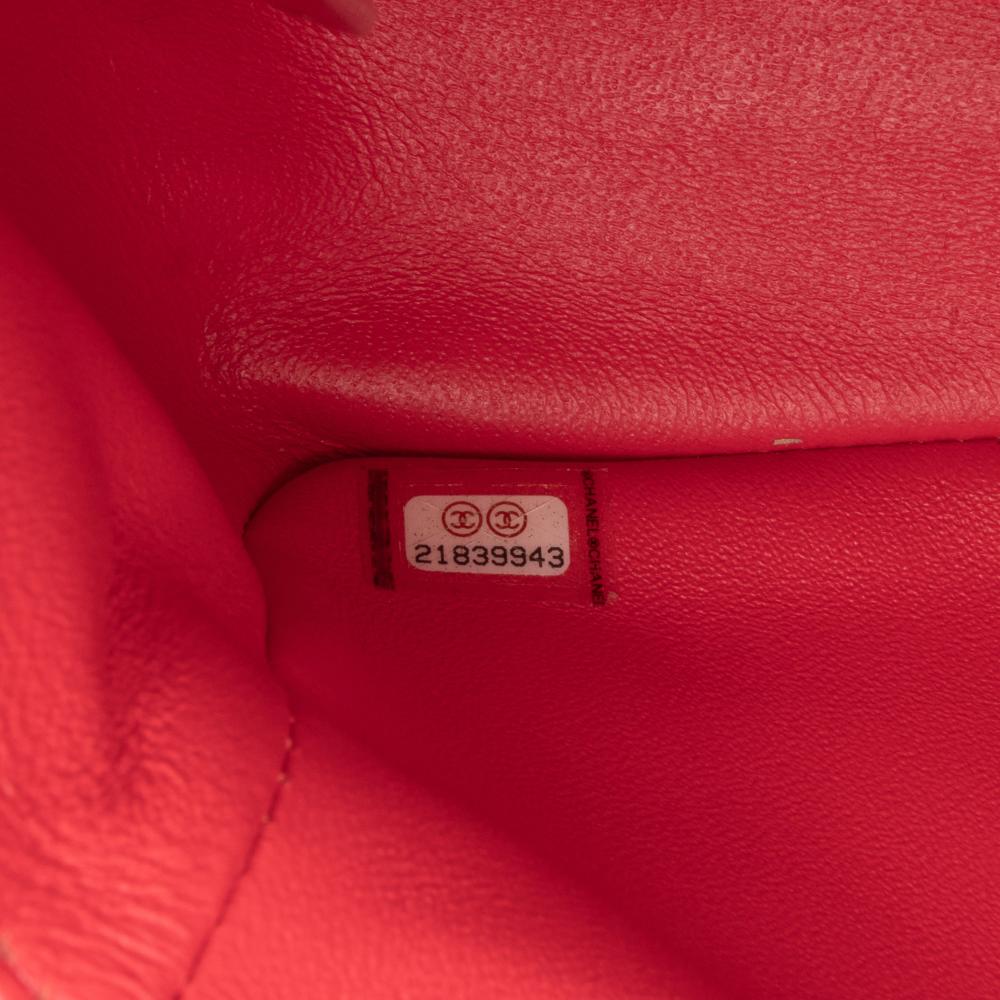 Red Leather Chanel Flap Bag