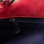 Red Leather Chanel Flap Bag