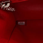 Red Leather Chanel Flap Bag