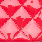 Red Leather Chanel Flap Bag