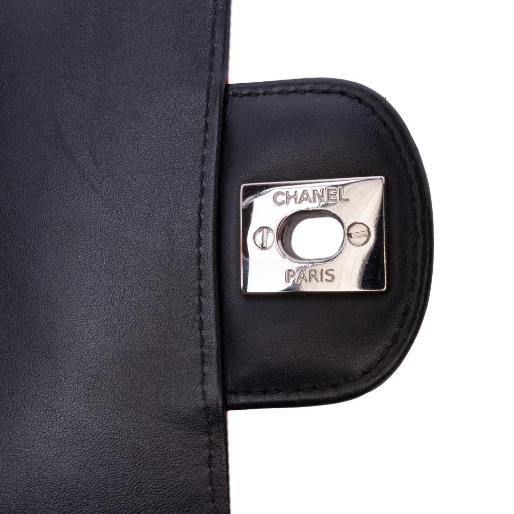 Red Leather Chanel Flap Bag