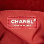 Red Leather Chanel Flap Bag