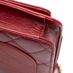 Red Leather Chanel Flap Bag