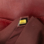 Red Leather Chanel Flap Bag