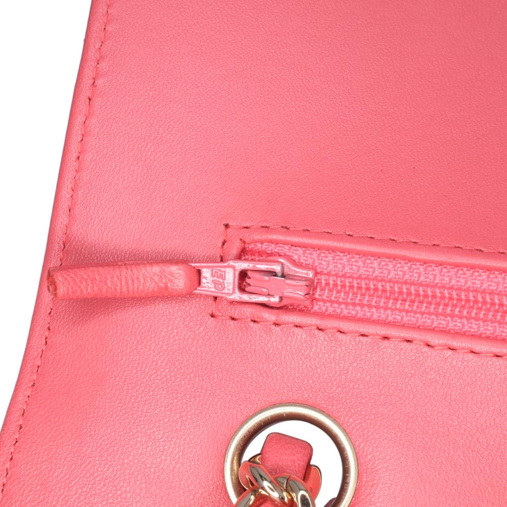 Red Leather Chanel Flap Bag