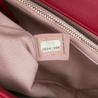 Red Leather Chanel Flap Bag