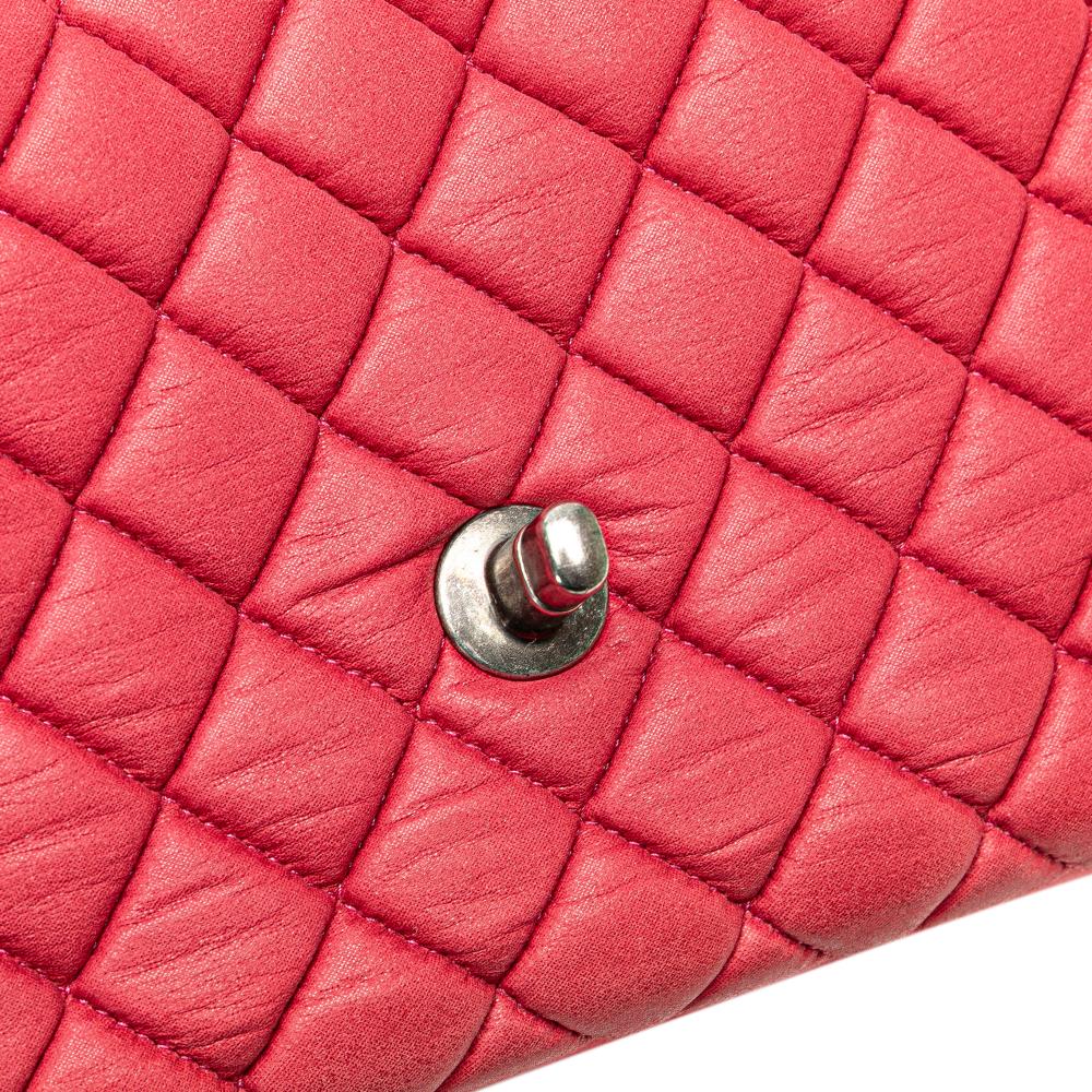 Red Leather Chanel Flap Bag