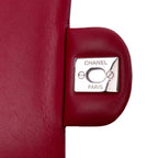 Red Leather Chanel Flap Bag