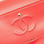 Red Leather Chanel Flap Bag