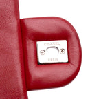 Red Leather Chanel Flap Bag