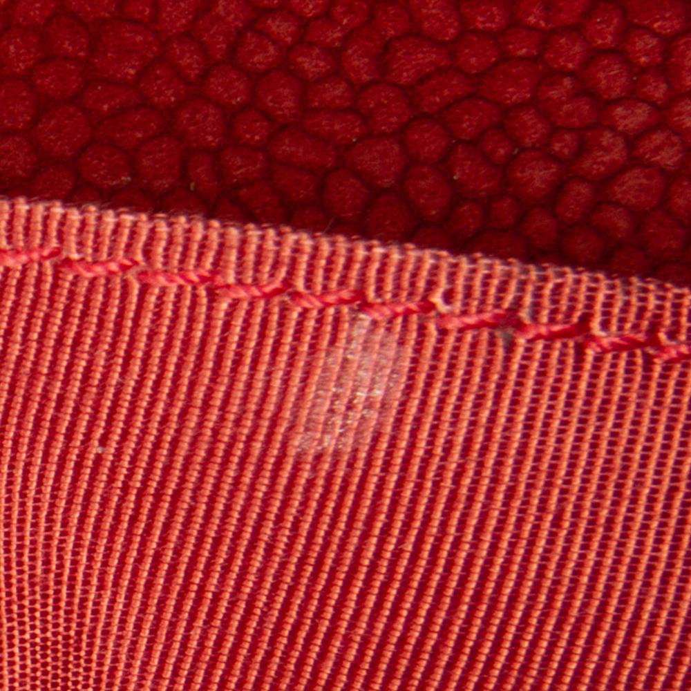 Red Leather Chanel Flap Bag