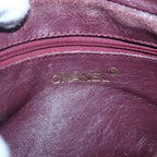 Red Leather Chanel Shoulder Bag
