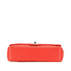 Red Leather Chanel Shoulder Bag
