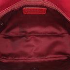 Red Leather Chanel Shoulder Bag