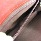 Red Leather Chanel Shoulder Bag