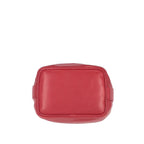 Red Leather Chanel Shoulder Bag