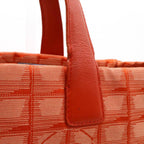 Red Leather Chanel Travel Line