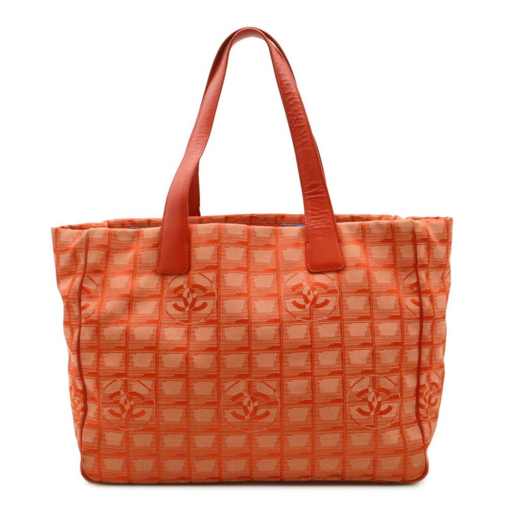 Red Leather Chanel Travel Line
