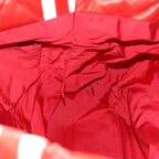 Red Leather Chanel Tote