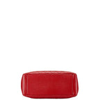 Red Leather Chanel Tote