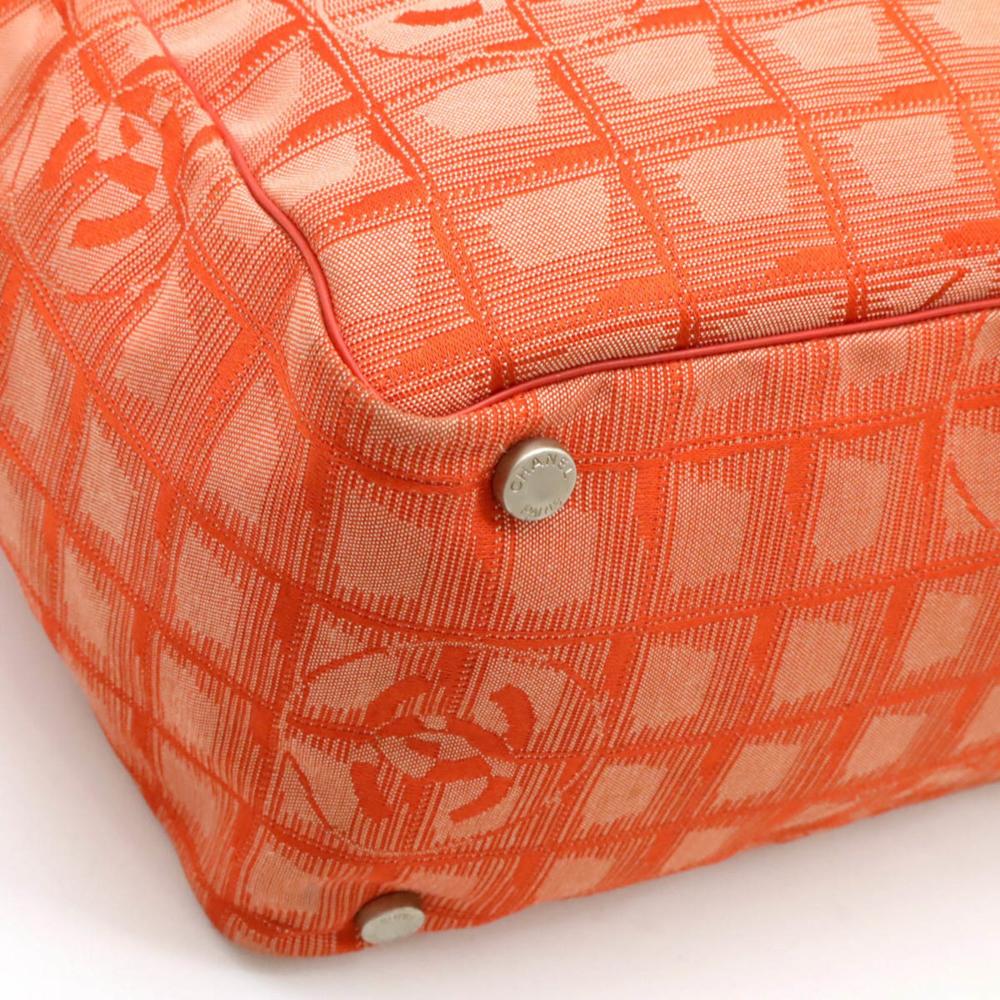 Red Leather Chanel Travel Line