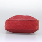 Red Leather Chanel Tote