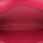 Red Leather Chanel Wallet On Chain