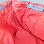 Red Nylon Chanel Tote
