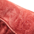 Red Suede Chanel Crossbody Bag