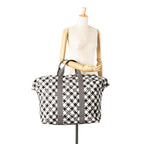 White Canvas Chanel Tote
