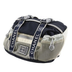 White Canvas Chanel Belt Bag