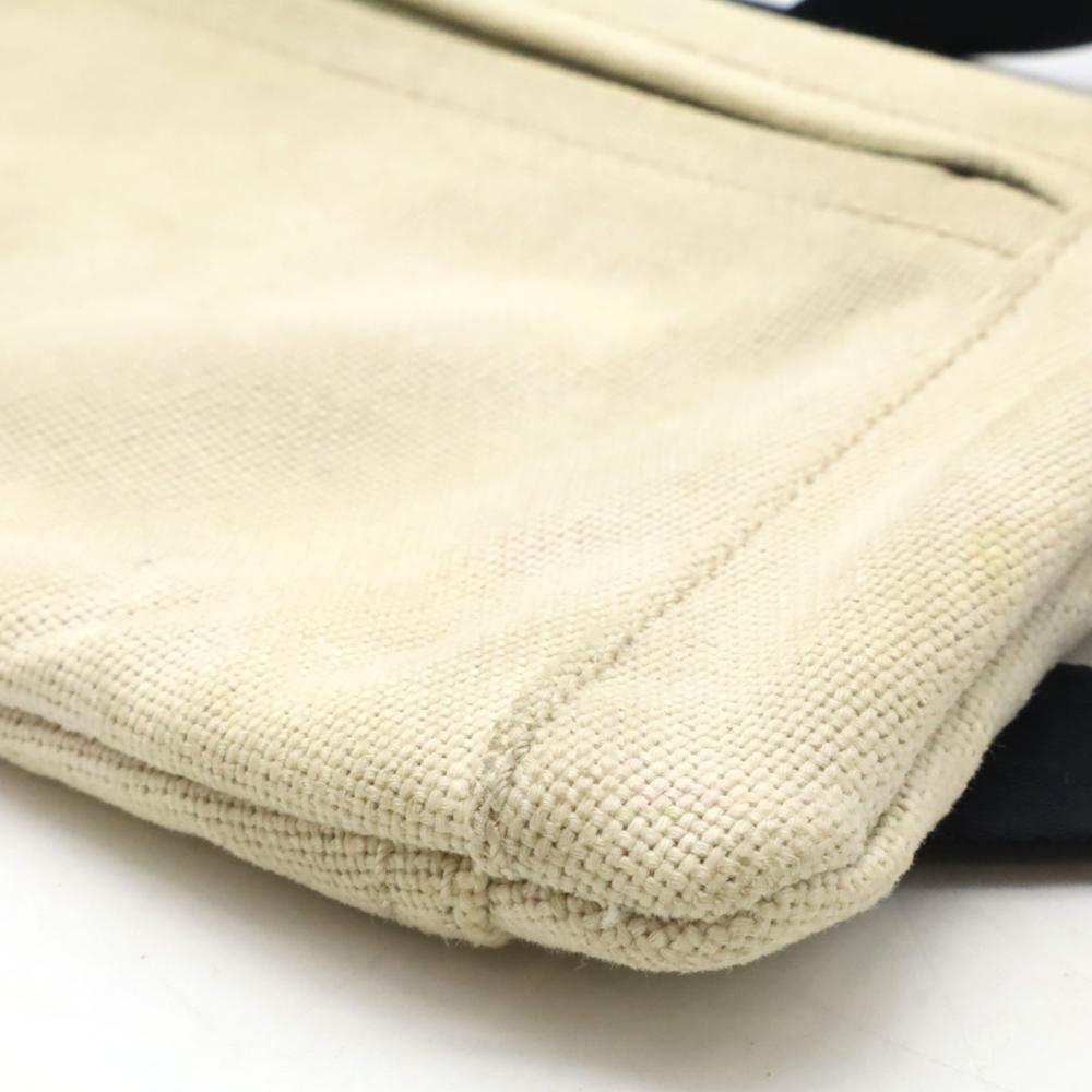 White Canvas Chanel Belt Bag