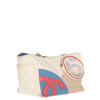 White Cotton Chanel Tote